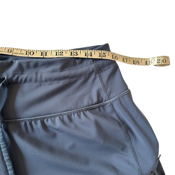 ATHLETA ULTIMATE CROP WIDE GRANITE BLUE PANTS SIZE LARGE - Picture 13 of 16